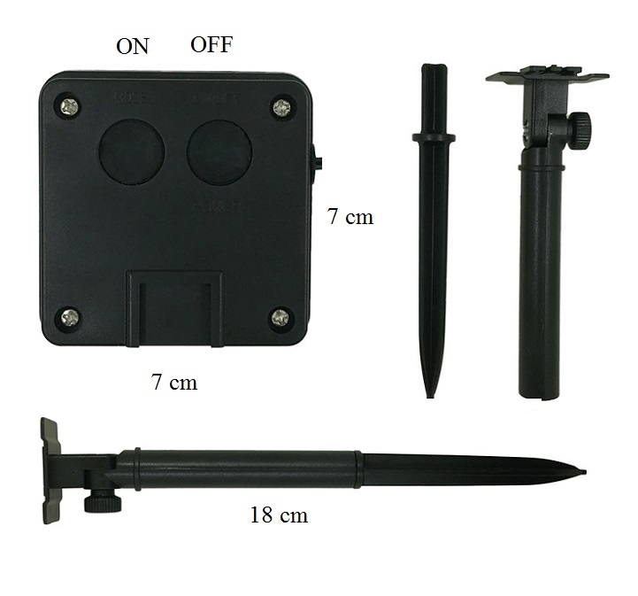 SOLAR 108/10 Solární osvětlovací hadice RGB, 100LED/12 Metrů