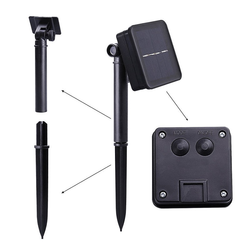 SOLAR 30/01 Solární světelný řetěz čistá bílá, 30LED/6Metrů