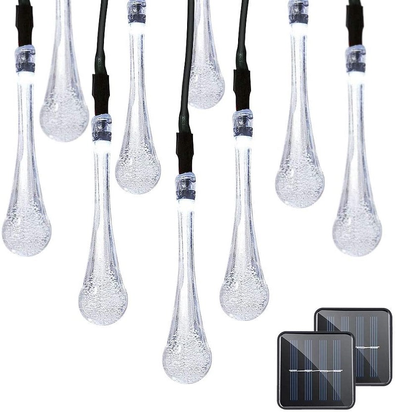 SOLAR R30/01 Solární světelný řetěz čistá bílá, 30LED/6Metrů