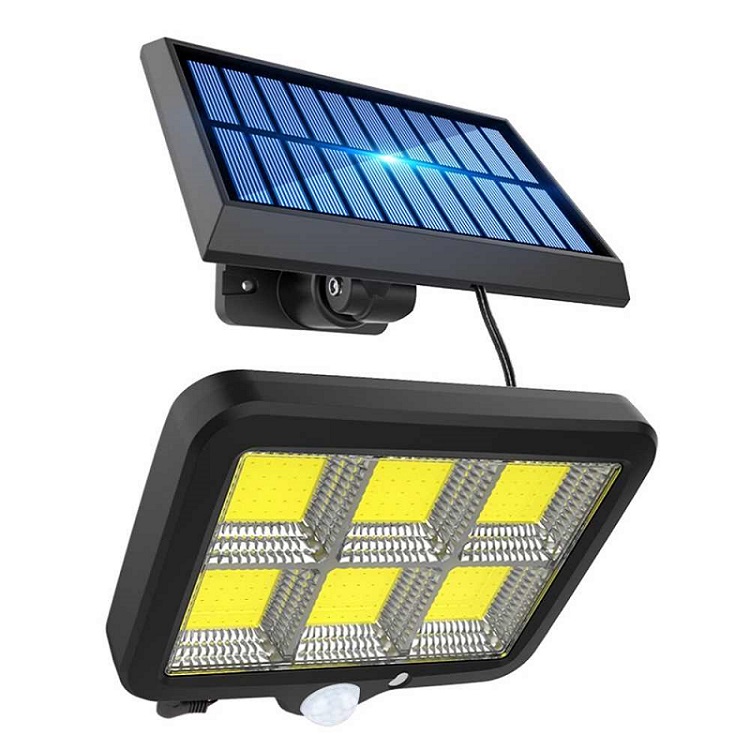 Solární LED reflektor 120 LED COB