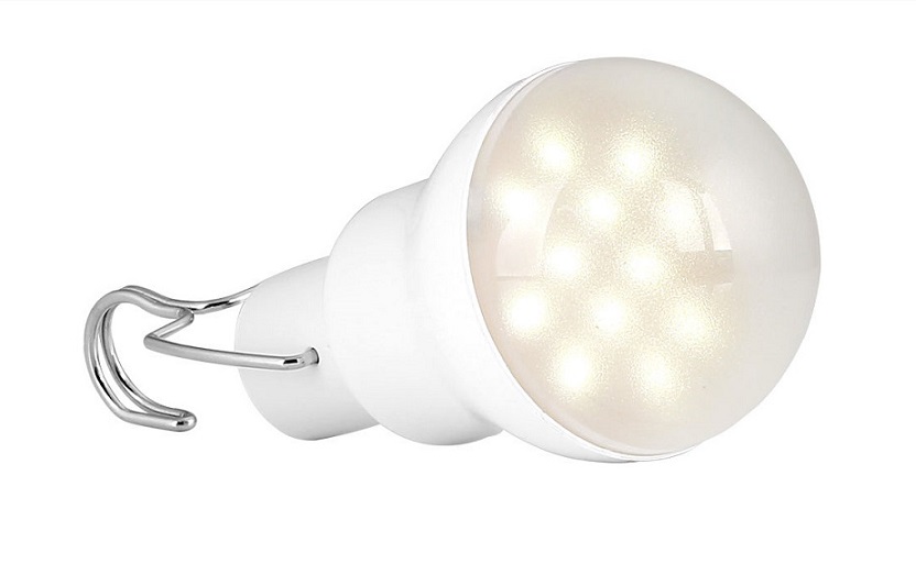 Solární přenosné osvětlení 3x LED žárovka