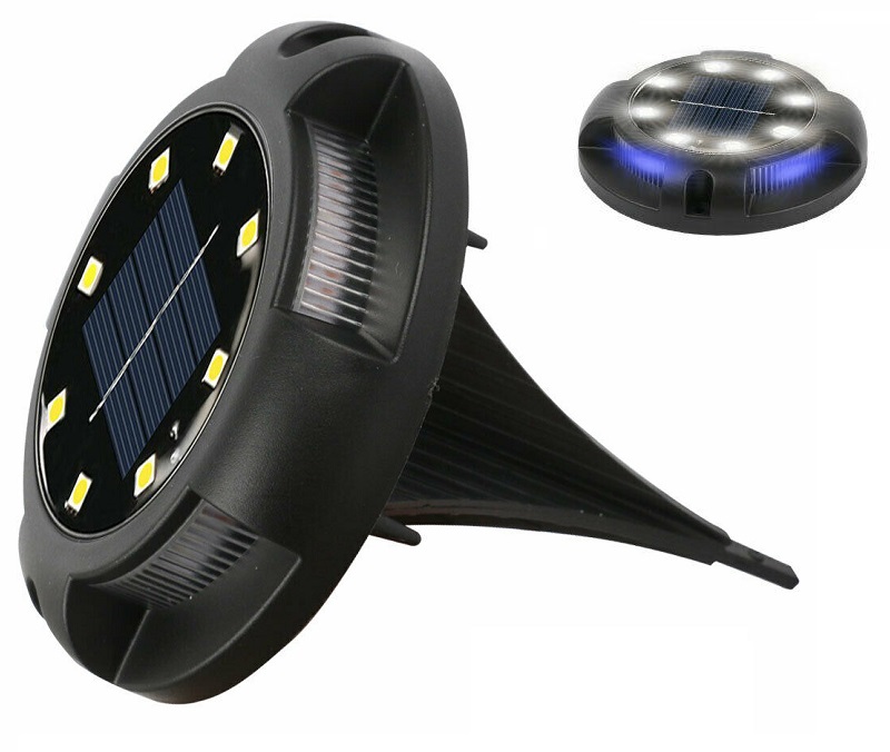 Solar 8064 Solární zahradní zápustné svítidlo 14x LED set 4 kusů