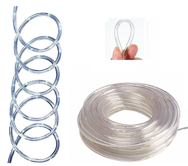 SOLAR 222/20 Solární osvětlovací hadice teplá bílá, 200LED/20M dálkový ovladač