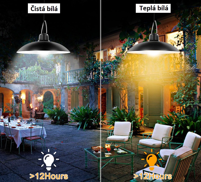 Zahradní solární světlo