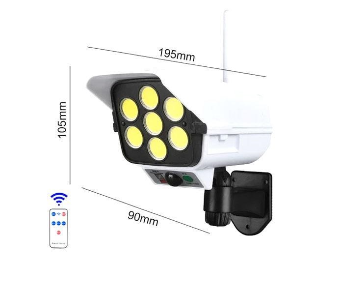 Solar 8/77 Zahradní světlo s pohybovým čidlem 77 LED COB