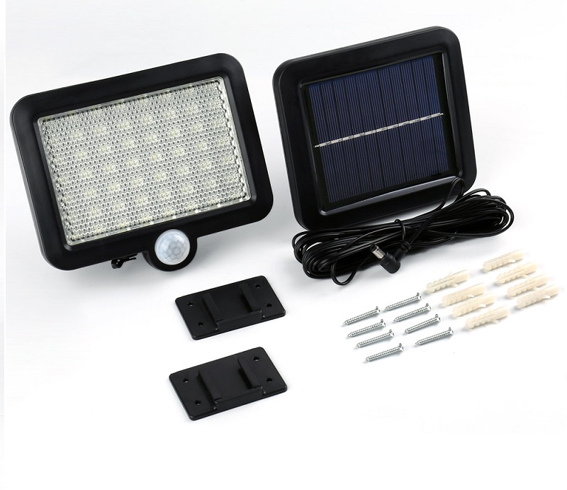 Solární LED halogen 56 LED