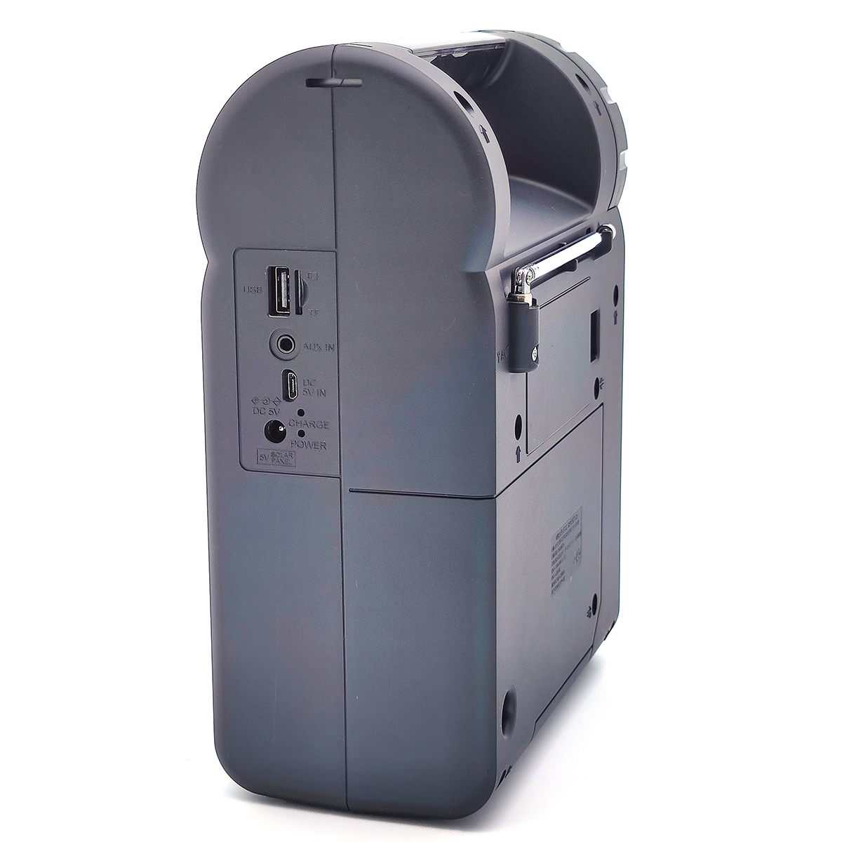 BM5V/1,5W, Multifunkční solární nabíječka, LED osvětlení, rádio, Bluetooth