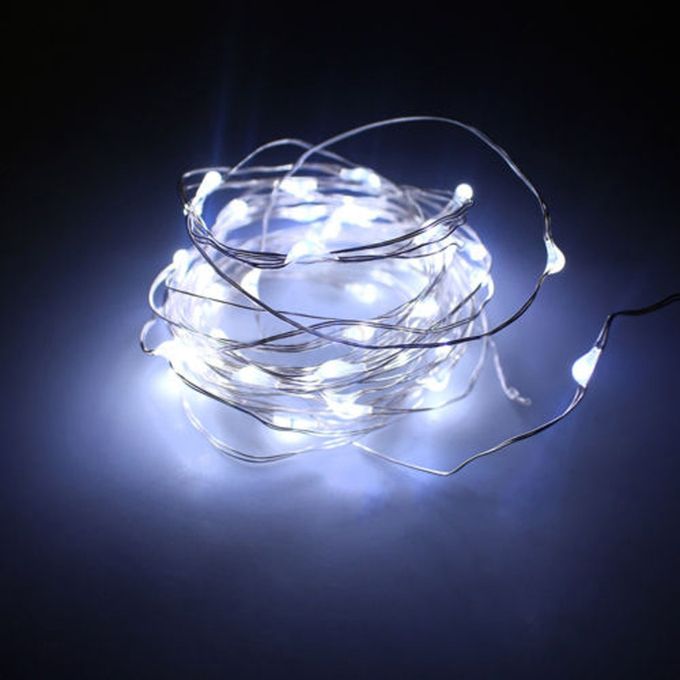 SOLAR D103 Solární svítící flexibilní drát RGB, 100x LED 10 metrů