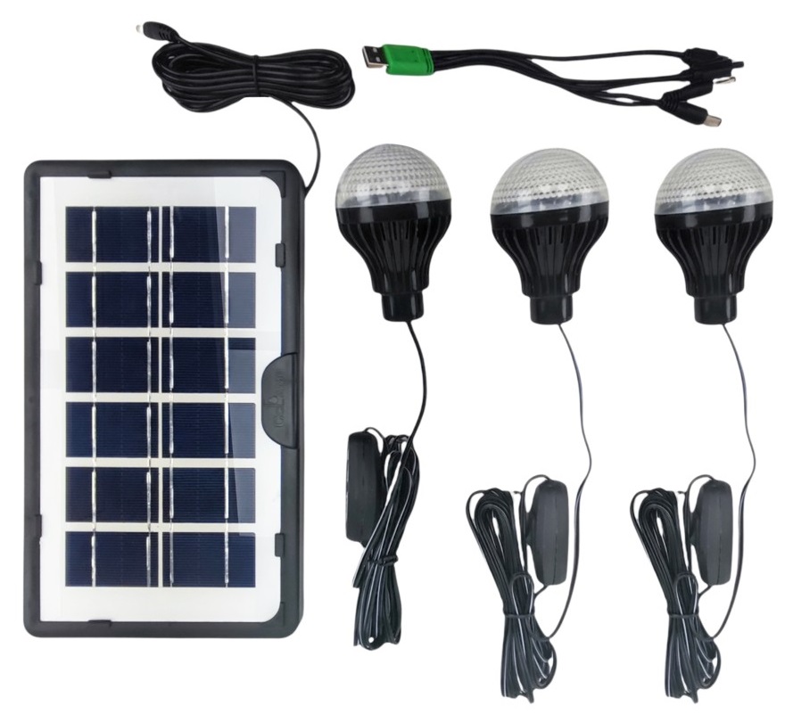 4W/6V, Solární přenosné osvětlení