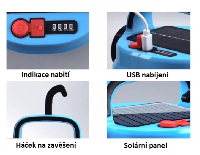 SS42, Solární přenosné osvětlení