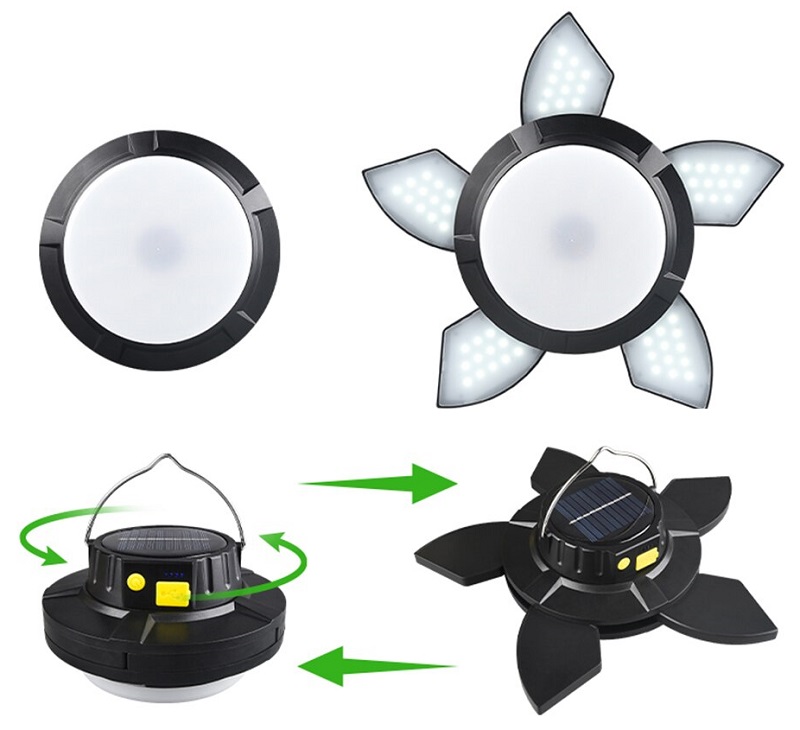 Solar SP96S Nabíjecí přenosná svítilna USB