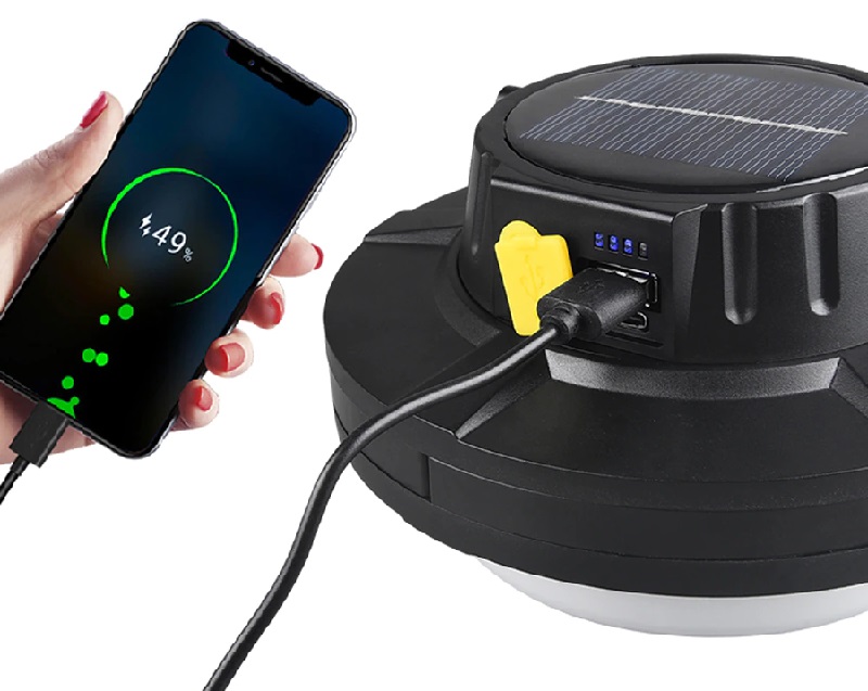 Solar SP96S Nabíjecí přenosná svítilna USB