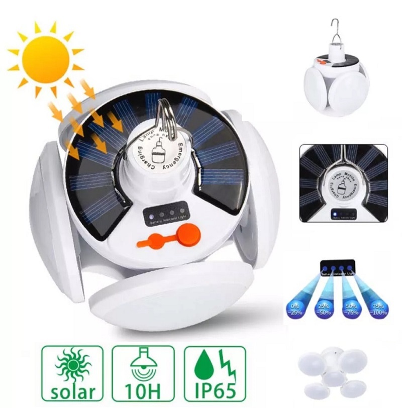 Solar SP45S Nabíjecí solární přenosná svítilna USB
