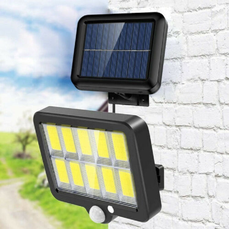 Solar S12/D Zahradní světlo s pohybovým čidlem 12x LED COB