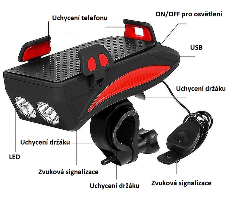 Lighting 802, Osvětlení kola multifunkční