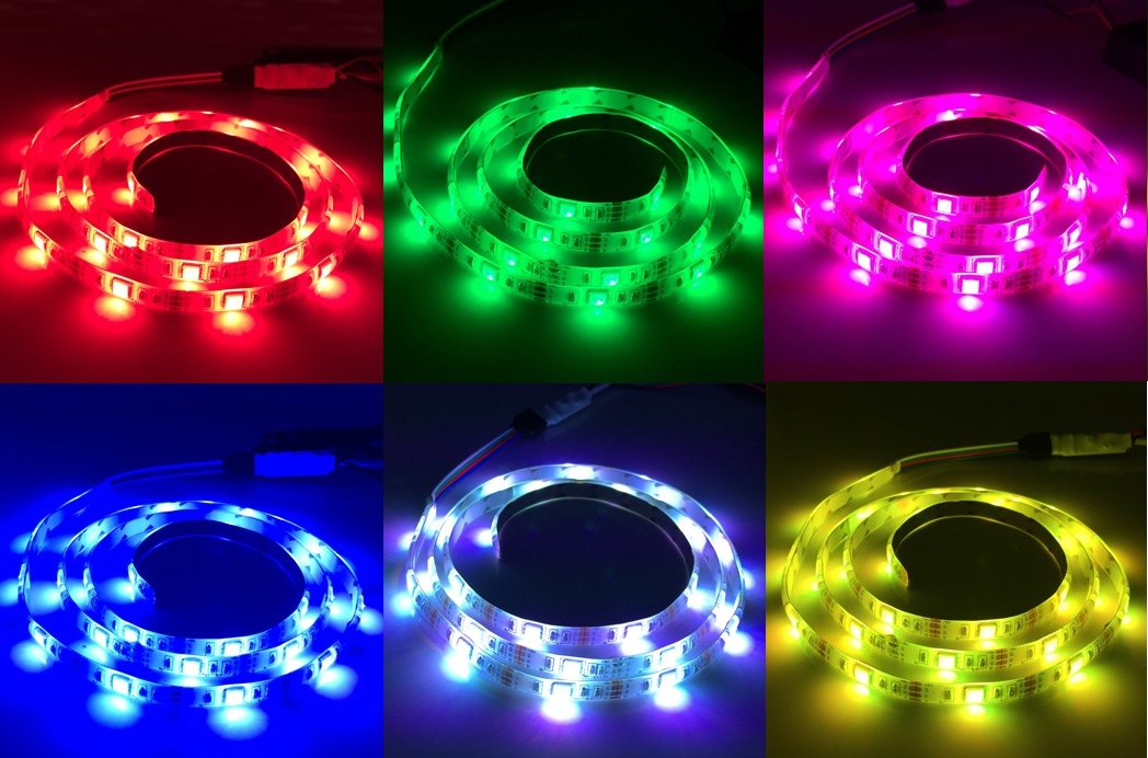 Light B5544 LED pásek na baterie RGB 0,5 metru