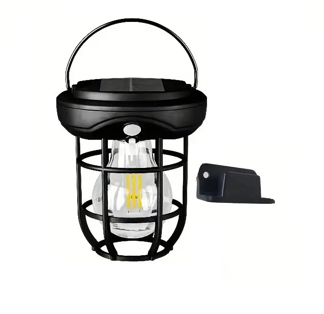 Solar COB184 Zahradní lampa s pohybovým čidlem 3x LED COB