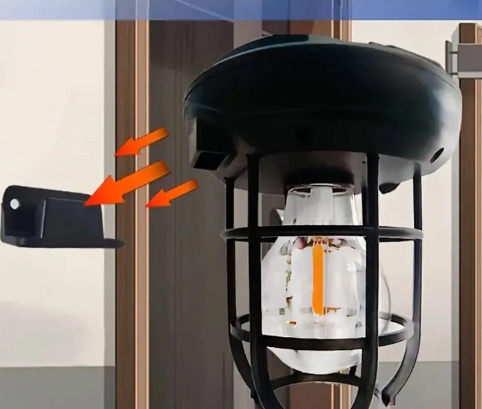 Solar COB184 Zahradní lampa s pohybovým čidlem 3x LED COB