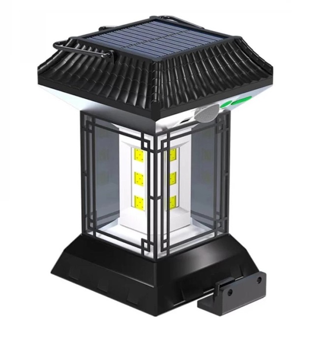 Solar COB186 Zahradní lampa s pohybovým čidlem 12x LED COB