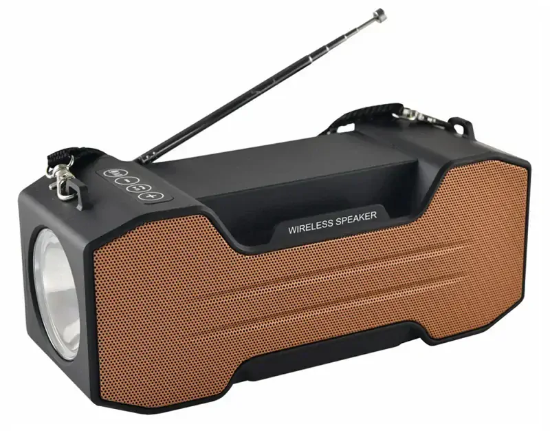 SR-92R Solární Bluetooth reproduktor rádio LED