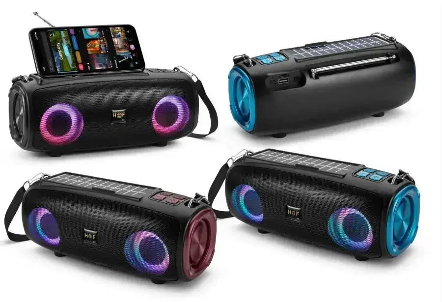 SR-B9 Solární Bluetooth reproduktor rádio