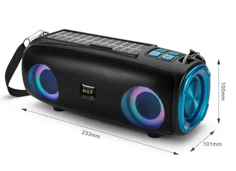 SR-R9 Solární Bluetooth reproduktor rádio