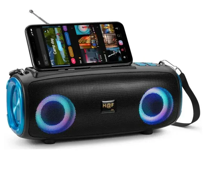 SR-U9 Solární Bluetooth reproduktor rádio