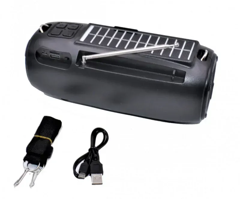 SR-U9 Solární Bluetooth reproduktor rádio