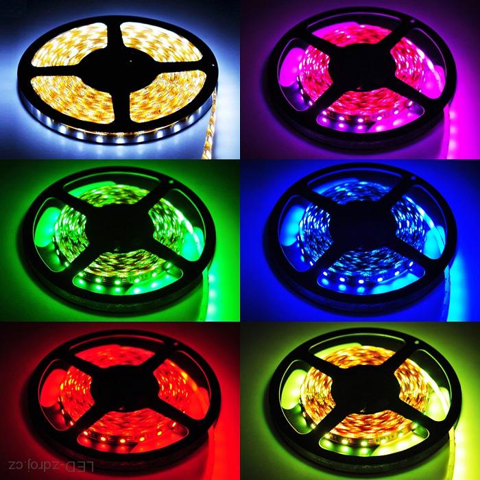 Light LED pásek 5050 60LED/m IP65 14,4W/m RGB, 2m, komplet
