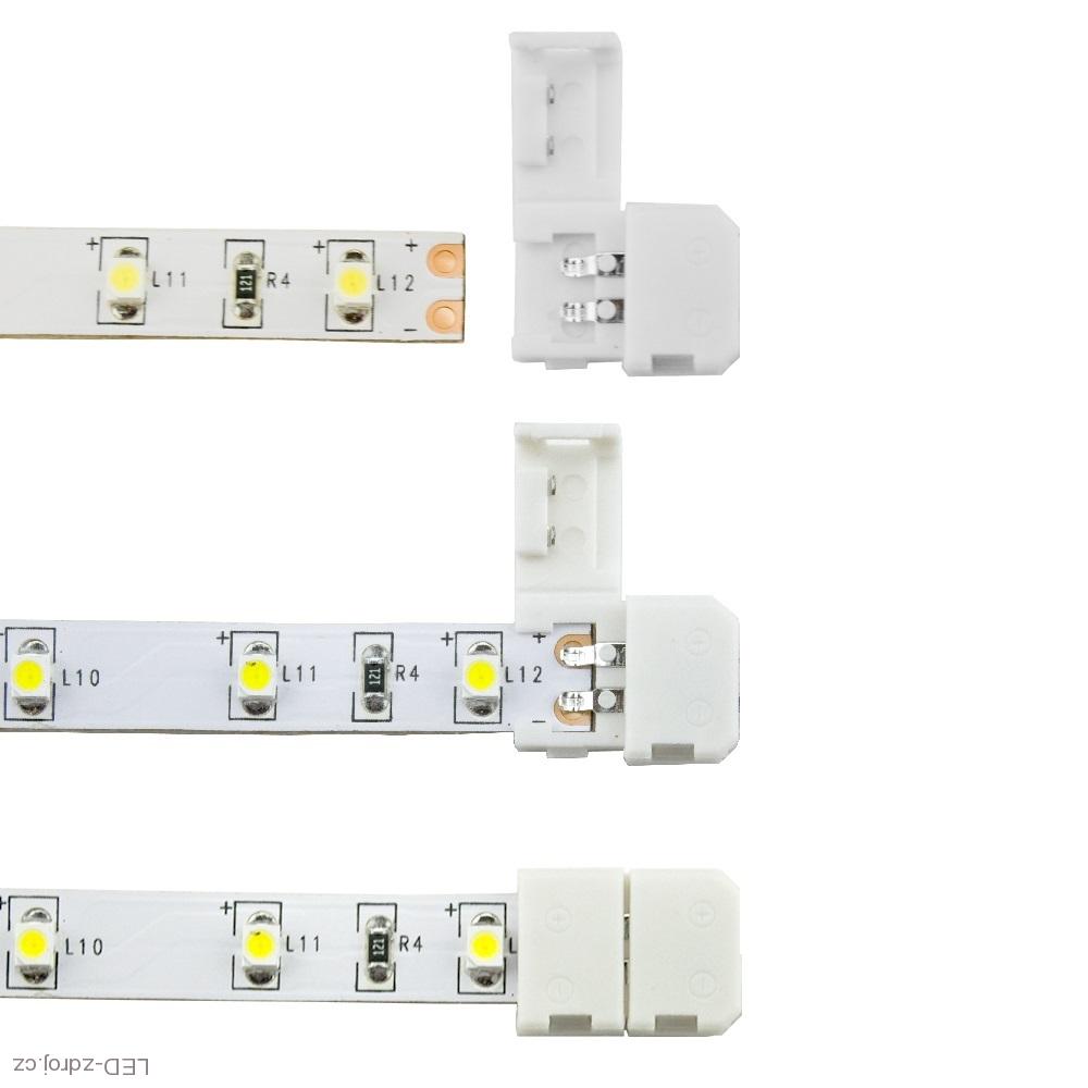 Spojka LED pásku L - 10 mm