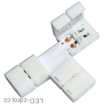 Spojka LED pásku T - 10 mm
