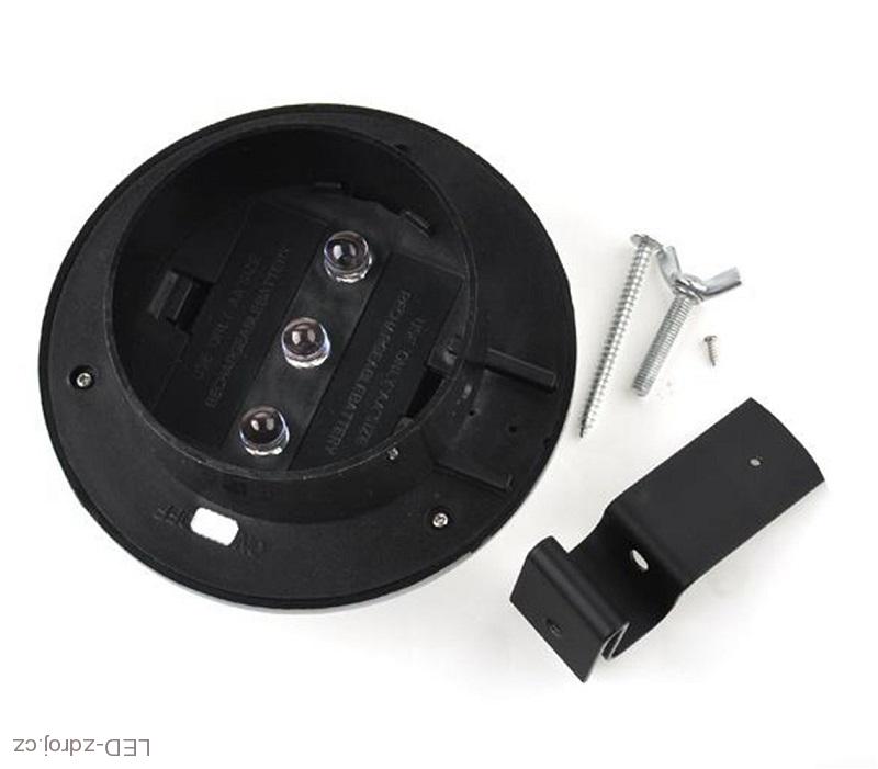 Solární závěsné světlo černé K580 set 4 kusů