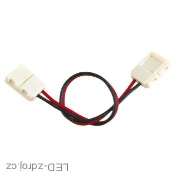 Spojka nepajivá pro LED pásky 5050 o šířce 10mm s vodičem