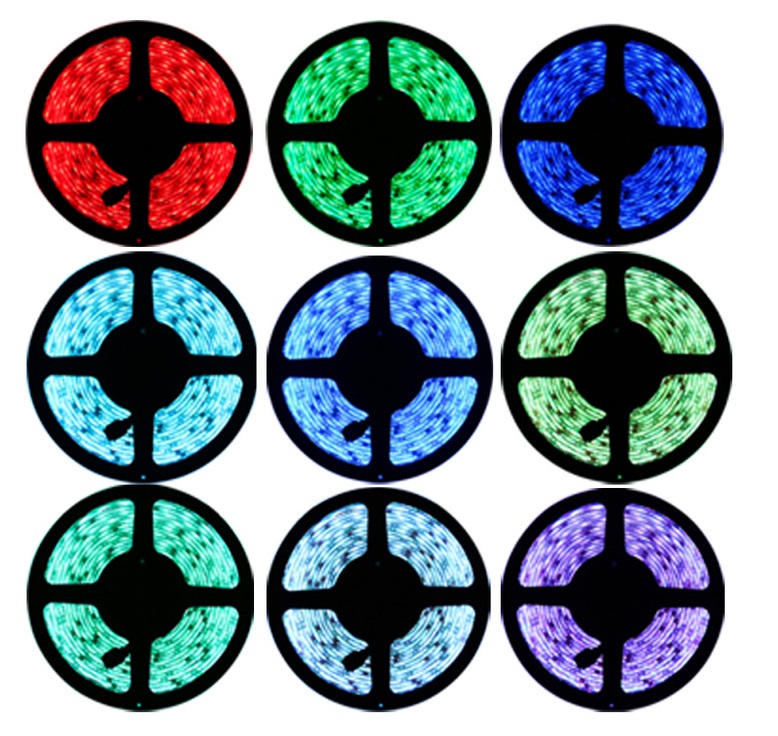 Light LED pásek 3528 IP20 RGB, 5 metrů