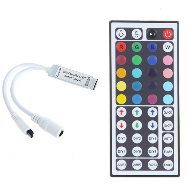 Light LED pásek 5050 60LED/m IP20 14,4W/m RGB, 2m, komplet