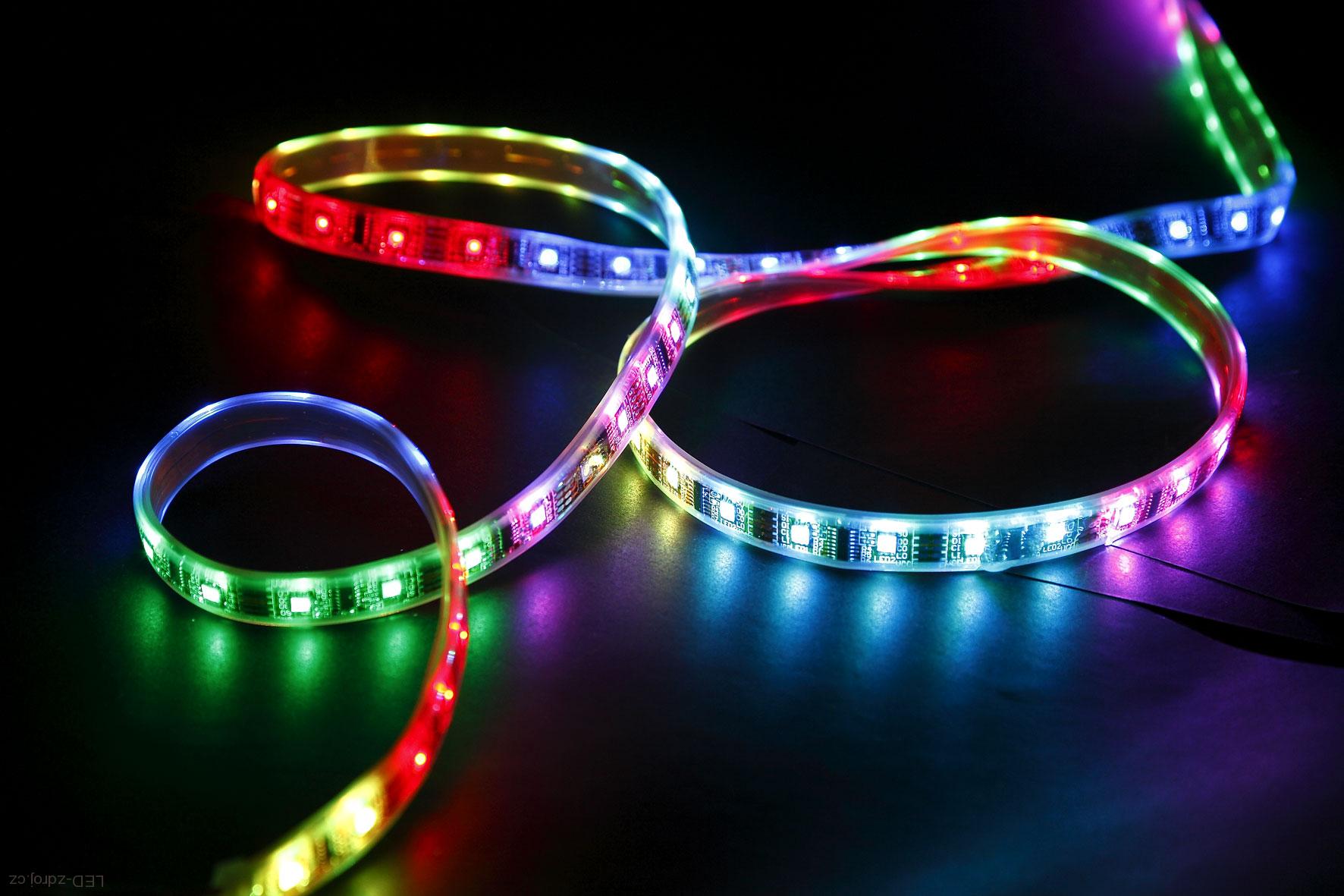 Light LED pásek 5050 60LED/m IP20 14,4W/m RGB, 4m, komplet