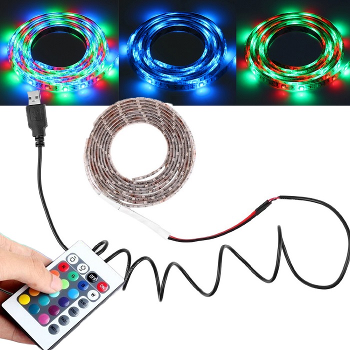 Light LED pásek do USB SMD3528 120LED/2m IP20 RGB, 2m