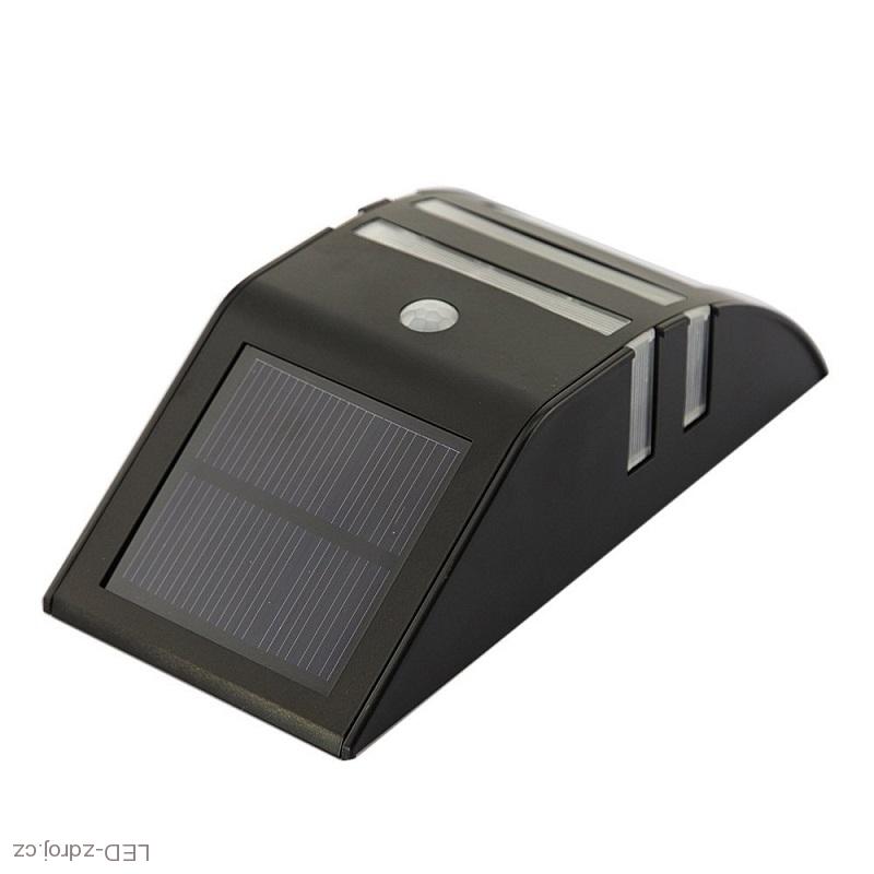Solar 685W Zahradní světlo s pohybovým čidlem černé čistá bílá