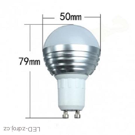 LED Žárovka 3W GU10 RGB