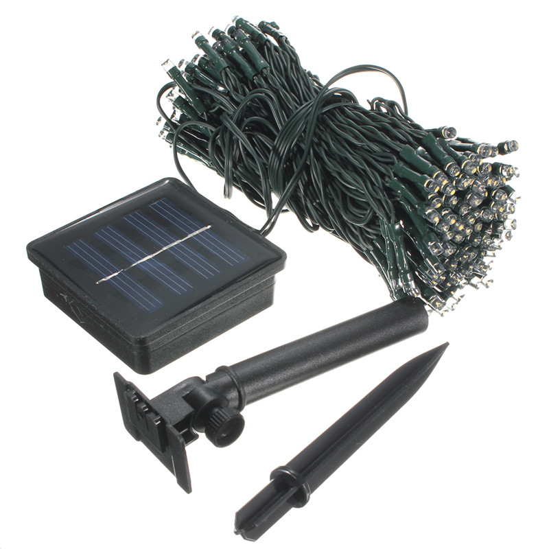SOLAR 220/22 Solární světelný řetěz RGB, 200LED/22Metrů