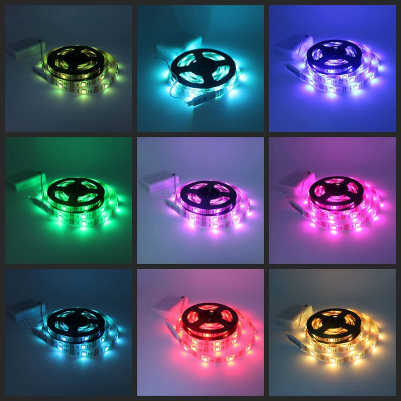 Light B5551 LED pásek na baterie IP65 RGB 1 metr