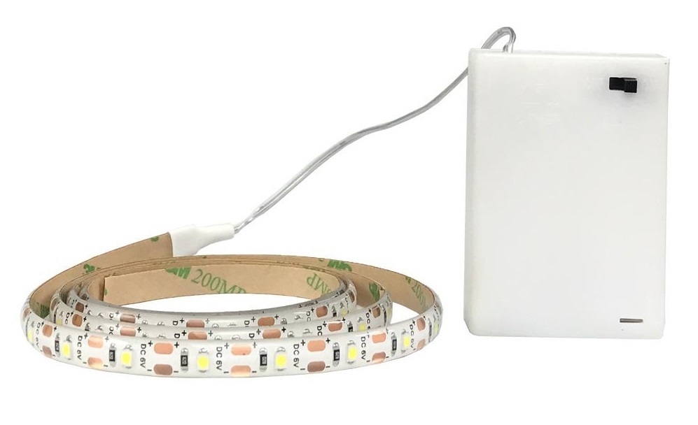 Light B3515 LED pásek na baterii čistá bílá 0,5 metru