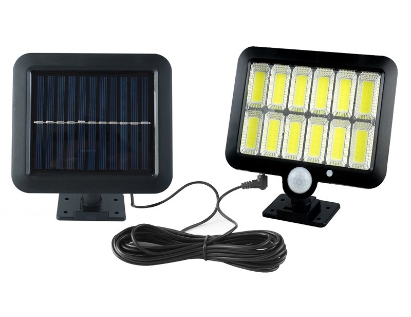 Solar S12 Zahradní světlo s pohybovým čidlem 12x LED COB