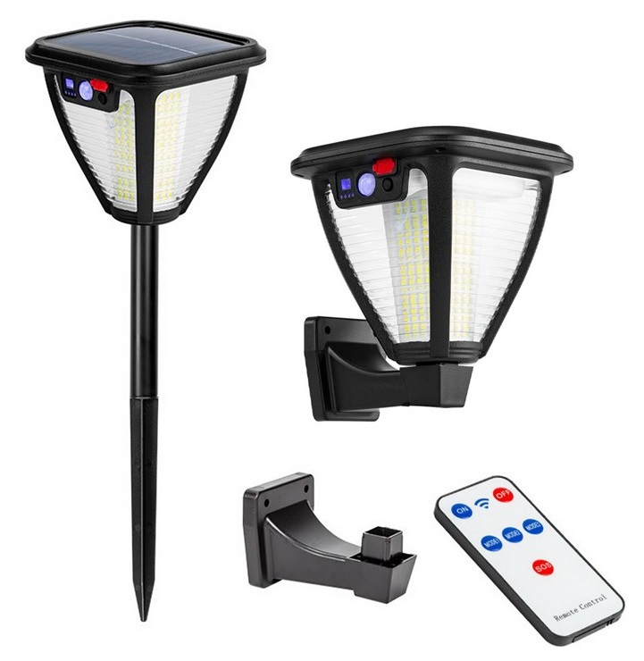 Solar S288 Zahradní lampa s pohybovým čidlem 288x LED