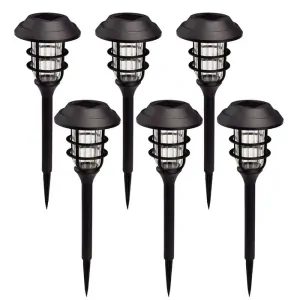 SOLAR S01/6 Solární zahradní svítidlo set 6 kusů