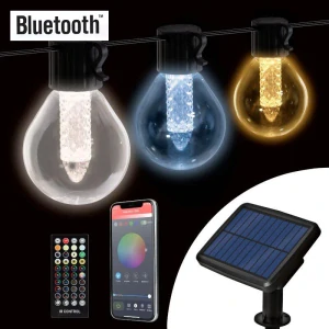 SOLAR G40 Solární Bluetooth řetěz barva volitelná 7,5 Metru