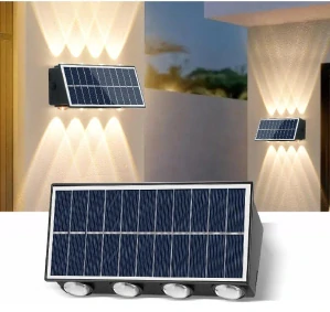 Solar SN/8 Nástěnné světlo 8x LED teplá bílá - čistá bílá