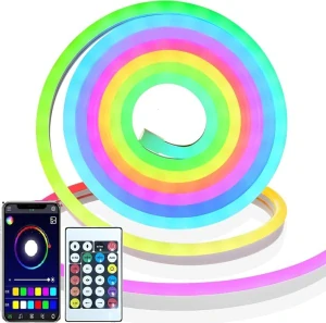 Light USB/N002 LED pásek neonový USB RGB 2metry Bluetooth