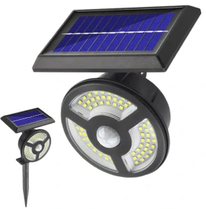 Solar 72 Zahradní světlo s pohybovým čidlem 726 LED