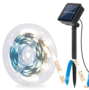 Light LED solární pásek SMD3528 IP44 teplá bílá, 3 metry